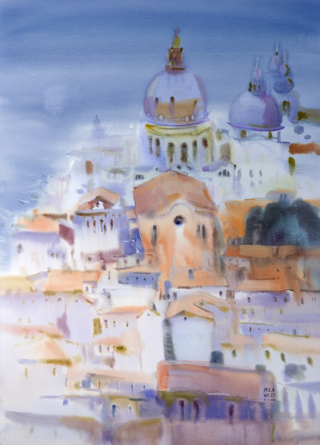 Venetian Roofs Mila Weis