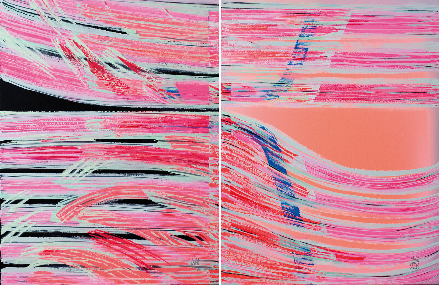 Light Experience No. 9  / 2 Parts Mila Weis