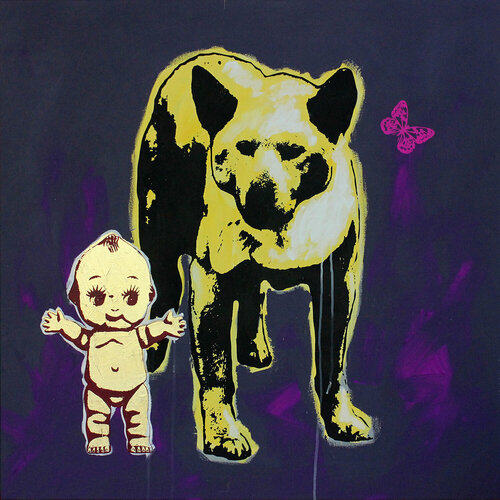 The Dingo Did It de Merry Sparks, Pintura a la venta en Singulart