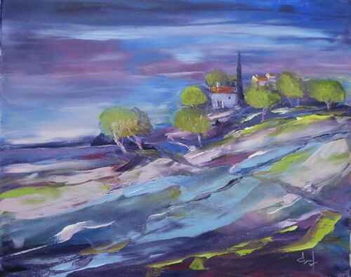 Rêve de Provence di Véronique Degabriel, Pittura in vendita su Singulart
