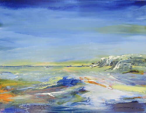 Rochers by Véronique Degabriel, Painting for Sale on Singulart