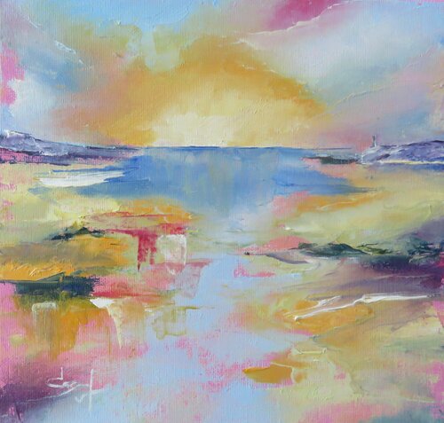 Sables dorés di Véronique Degabriel, Pittura in vendita su Singulart