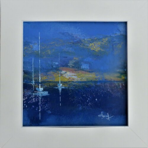 Rêve bleu par Véronique Degabriel, Peinture en vente sur Singulart