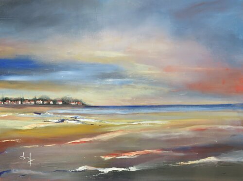 Dunes II par Véronique Degabriel, Peinture en vente sur Singulart