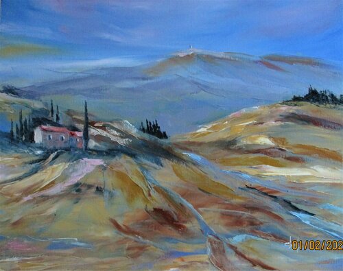 Terre de lumière par Véronique Degabriel, Peinture en vente sur Singulart