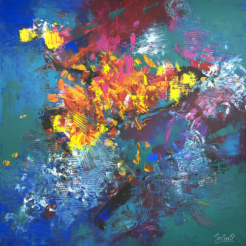 Palette of feelings by Anna Selina, Painting for Sale on Singulart