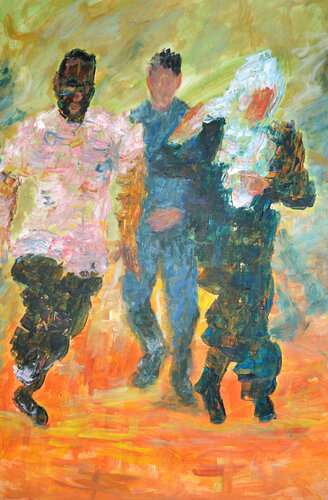 Disappear and run by Gabriëlla Cleuren, Work on Paper for Sale on Singulart