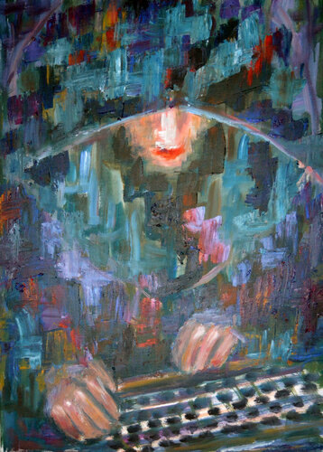 Fanatic by Gabriëlla Cleuren, 회화 for Sale on Singulart