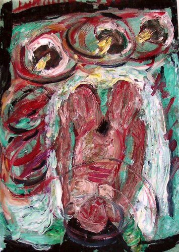 Dizziness van Gabriëlla Cleuren, Werk op papier te koop op Singulart