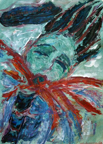 Coughing by Gabriëlla Cleuren, Work on Paper for Sale on Singulart