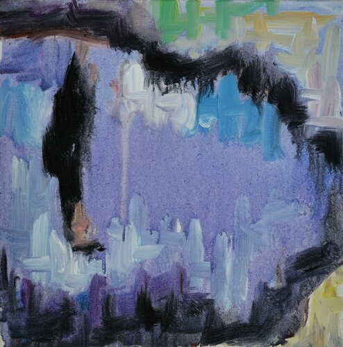 Mirror image par Gabriëlla Cleuren, Peinture en vente sur Singulart