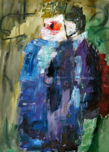 Street fighter 01 by Gabriëlla Cleuren, 絵画 for Sale on Singulart