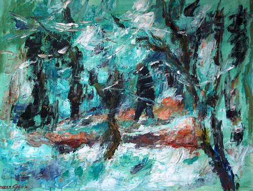 Solitude 03 von Gabriëlla Cleuren, Werk auf Papier kaufen auf Singulart