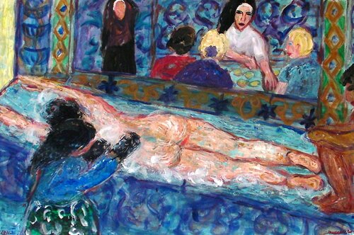 Tunisian ritual 02 di Gabriëlla Cleuren, Opera su carta in vendita su Singulart