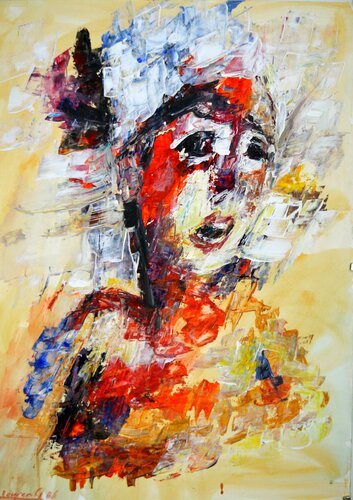 In shock van Gabriëlla Cleuren, Werk op papier te koop op Singulart