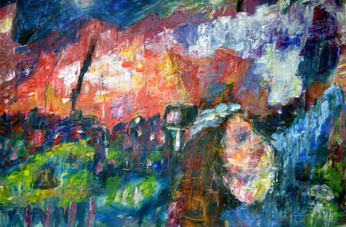The world today 01 by Gabriëlla Cleuren, 紙の作品 for Sale on Singulart
