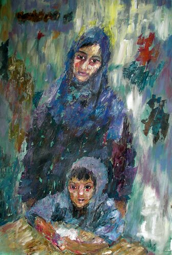 Is there a chance for us? by Gabriëlla Cleuren, 紙の作品 for Sale on Singulart