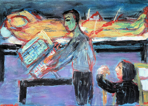 Medical investigation de Gabriëlla Cleuren, Pintura a la venta en Singulart