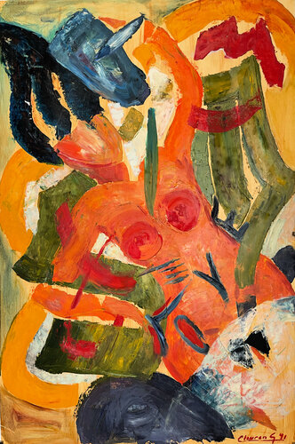 Together in love by Gabriëlla Cleuren, Work on Paper for Sale on Singulart