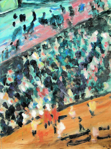 Night souls 01 by Gabriëlla Cleuren, Work on Paper for Sale on Singulart
