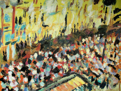 Power of the street by Gabriëlla Cleuren, 絵画 for Sale on Singulart