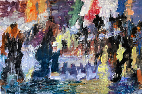 Anti-vaxxers 02 di Gabriëlla Cleuren, Pittura in vendita su Singulart