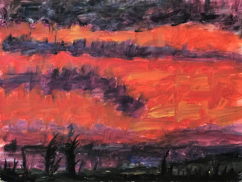 Climate change air by Gabriëlla Cleuren, 絵画 for Sale on Singulart