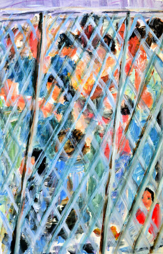 The 21 first century by Gabriëlla Cleuren, Painting for Sale on Singulart