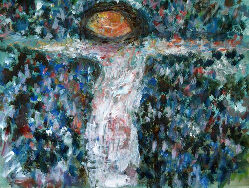 Heavy suffering di Gabriëlla Cleuren, Pittura in vendita su Singulart