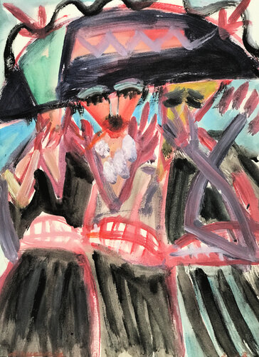 Fury and despair by Gabriëlla Cleuren, 絵画 for Sale on Singulart