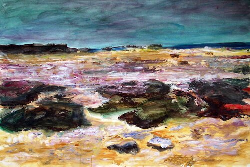 Another world par Gabriëlla Cleuren, Peinture en vente sur Singulart