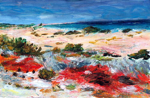 Washington slagbaai 02 von Gabriëlla Cleuren, Malerei kaufen auf Singulart