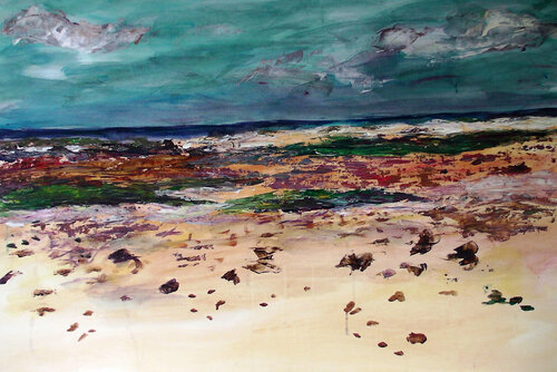 Strange world by Gabriëlla Cleuren, Painting for Sale on Singulart
