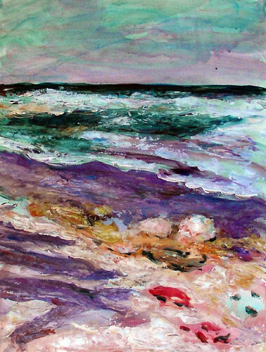 Pink di Gabriëlla Cleuren, Pittura in vendita su Singulart