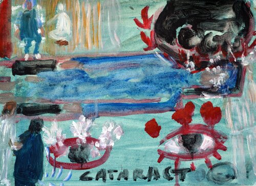 Operation cataract von Gabriëlla Cleuren, Malerei kaufen auf Singulart