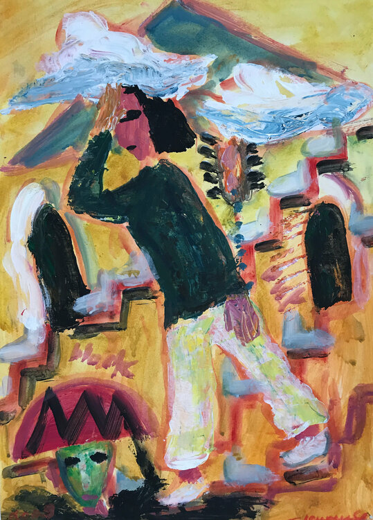 Day of freedom and emotion Gabriëlla Cleuren