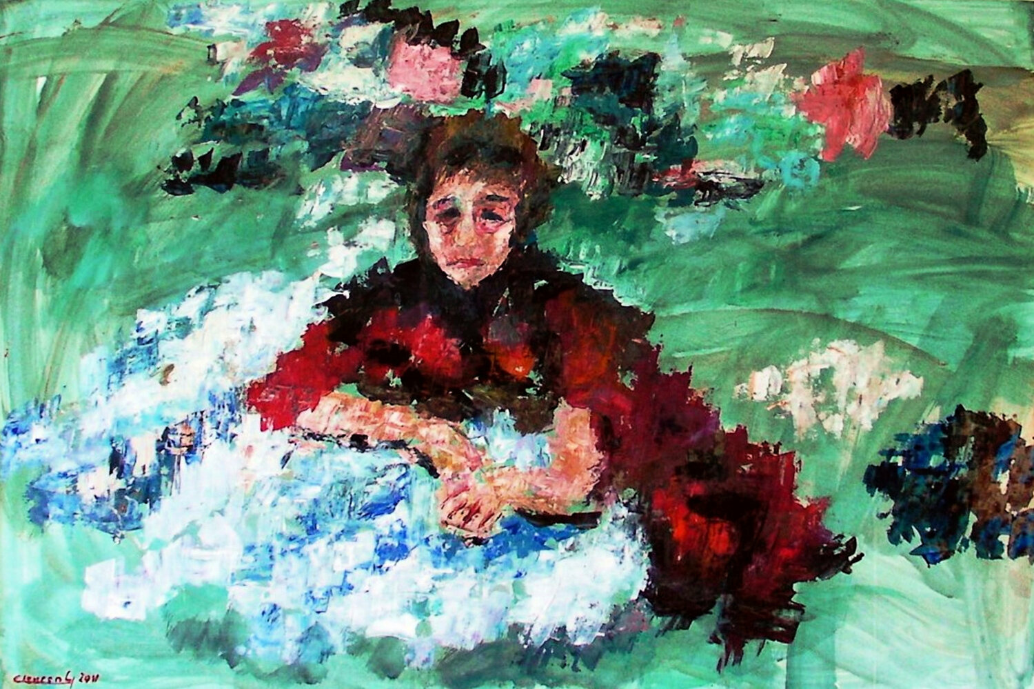Washed on the beach Gabriëlla Cleuren