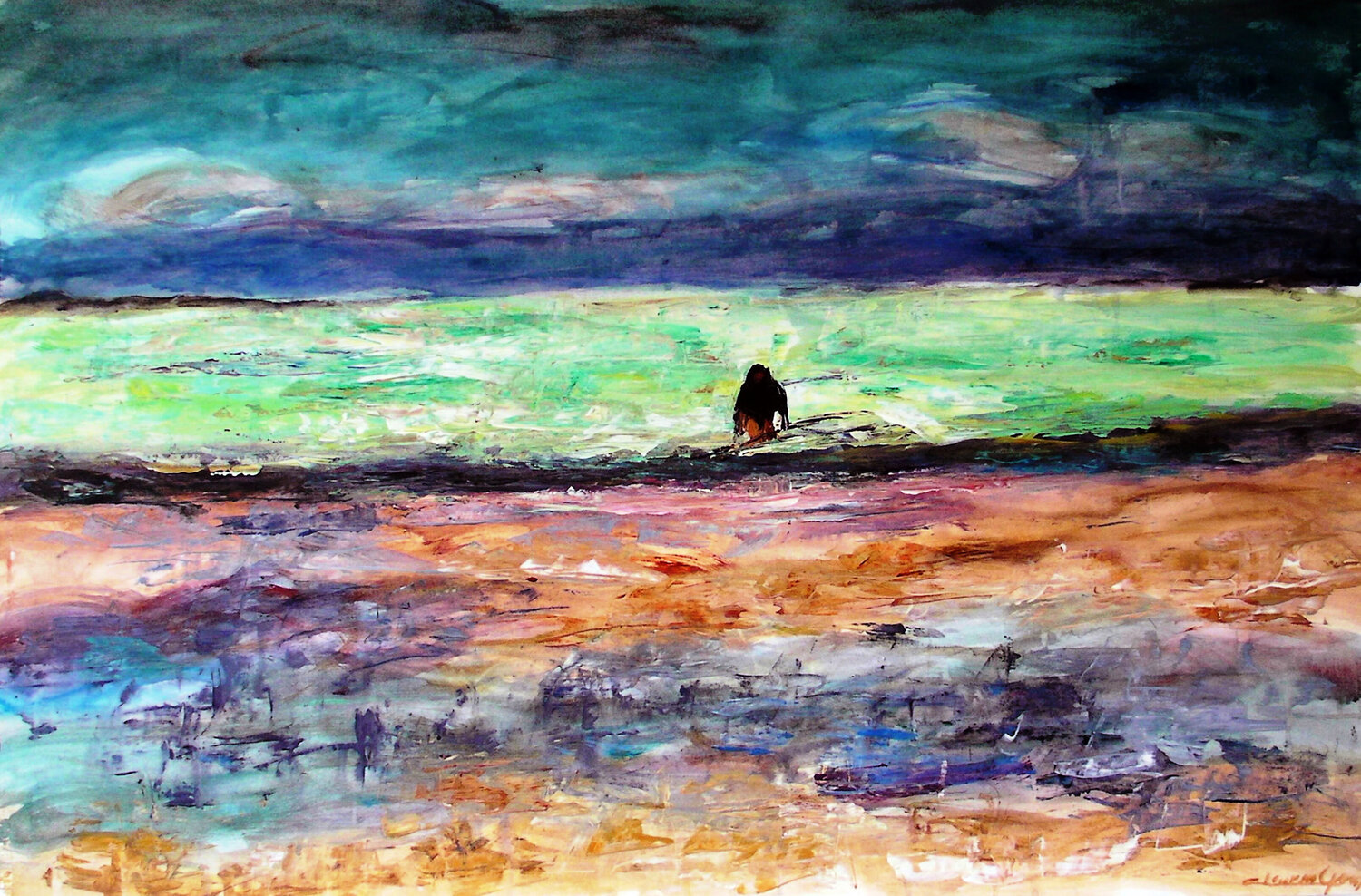 Alone with  nature 02 Gabriëlla Cleuren