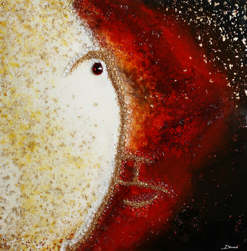 Guardami nell'anima van Enrico Nicodemo - Demó, Schilderij te koop op Singulart