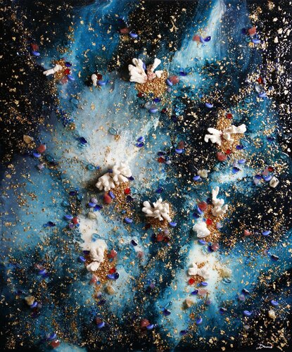 Quanto siamo piccoli di fronte alla speranza van Enrico Nicodemo - Demó, Schilderij te koop op Singulart