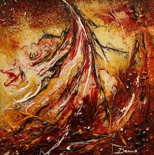 Danzando nei colori van Enrico Nicodemo - Demó, Schilderij te koop op Singulart