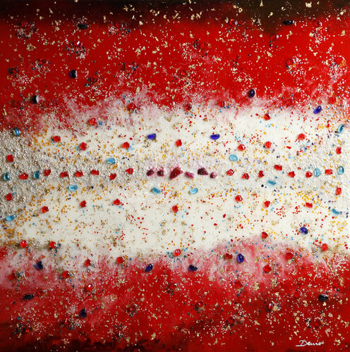 Tra rubini e colori von Enrico Nicodemo - Demó, Malerei kaufen auf Singulart