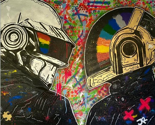 Daft Punk de Jose Rivera, Pintura a la venta en Singulart
