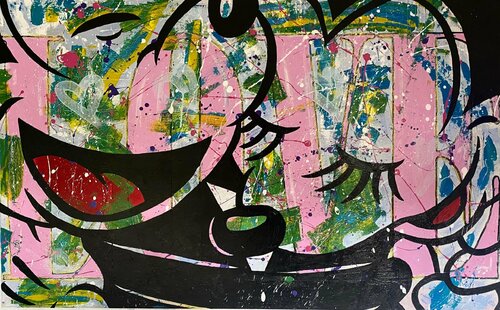 Mickey & Minnie LOVE de Jose Rivera, Pintura a la venta en Singulart