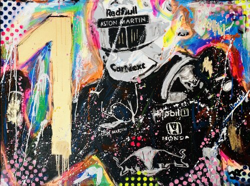 Max Verstappen de Jose Rivera, Pintura a la venta en Singulart