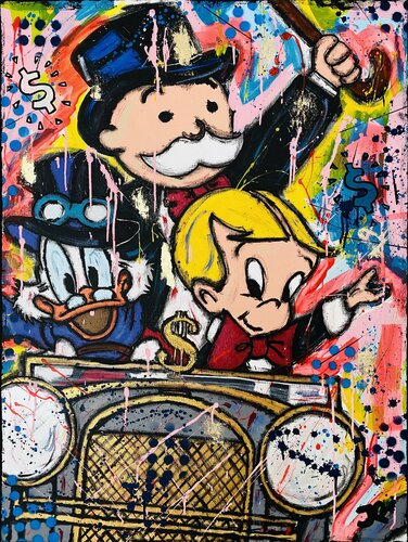 Joy Ride van Jose Rivera, Schilderij te koop op Singulart