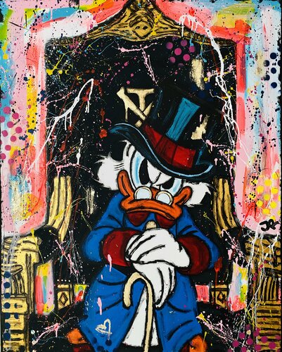 Scrooge Montana de Jose Rivera, Pintura a la venta en Singulart