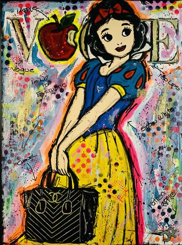 Snow Vogue de Jose Rivera, Pintura a la venta en Singulart