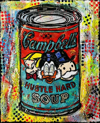 Hustle Hard Soup di Jose Rivera, Pittura in vendita su Singulart