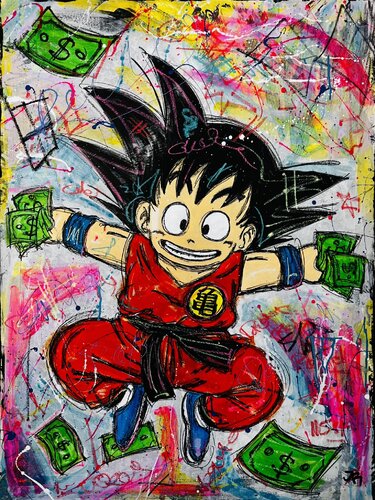 Gokus Grasp de Jose Rivera, Pintura a la venta en Singulart